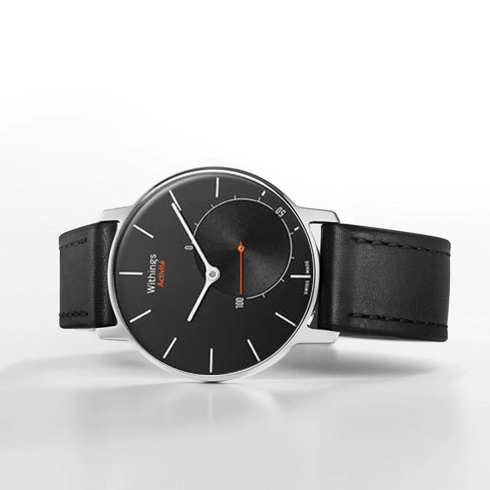 Кожаный ремешок для Withings Activite POP Смарт-часы браслет для Withings активированный стальной ремешок ремень из натуральной кожи 18 мм