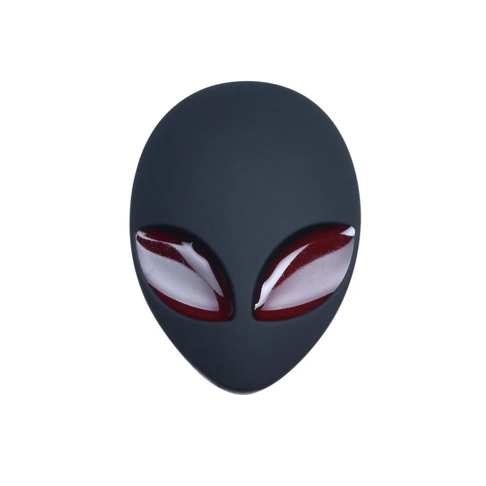 1 шт. 3D Alien Head UFO креативная Металлическая Автомобильная переводная картинка