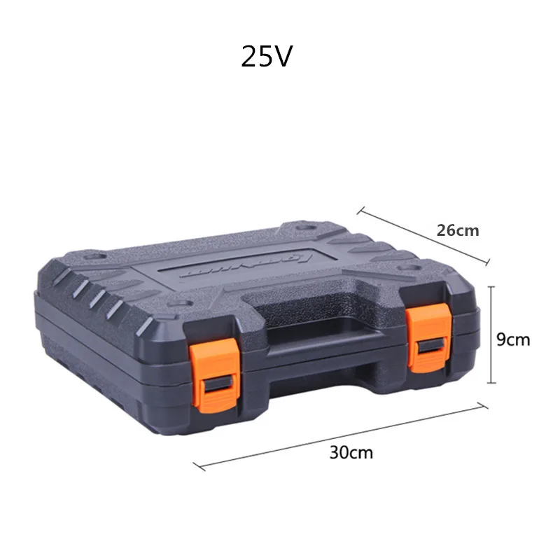 25V Ударная дрель шуруповерт чехол 16,8 v 12v электрическая дрель пластиковый чехол для переноски