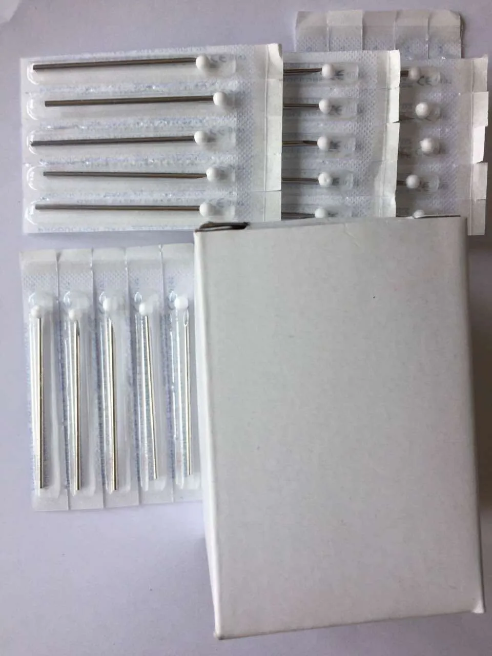 100 шт. 10G стерильные иглы для пирсинга 10 г|piercing needle|body piercing needlesbody needles |