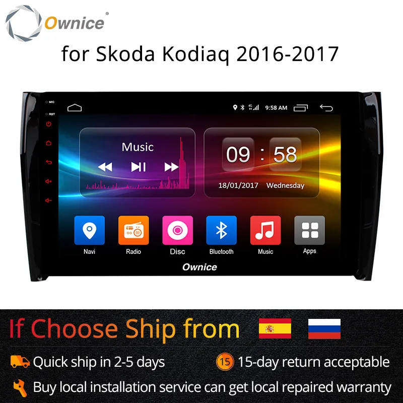Ownice K1 K2 10 1 &quotAndroid 8 Octa Core 2 Гб Оперативная память автомобильный dvd проигрыватель с