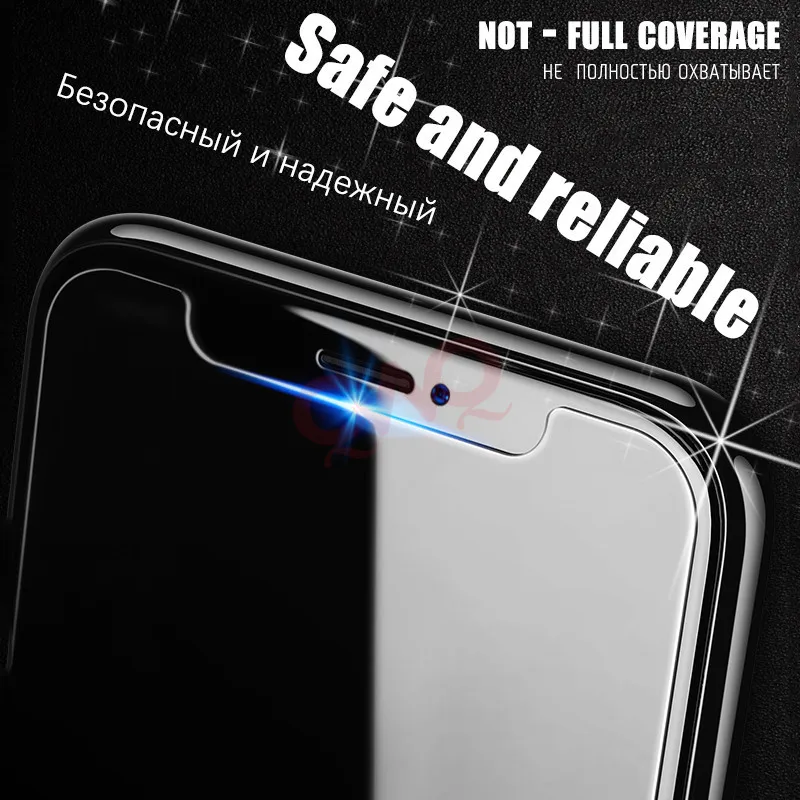 Высококачественное закаленное стекло 9H для iPhone 7 8 6 6s Plus защитная пленка экрана X 5