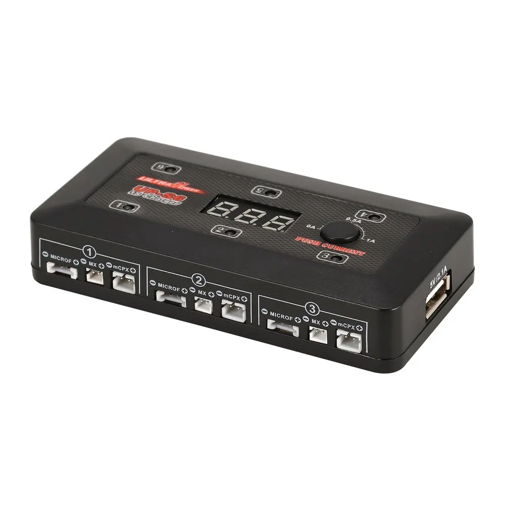 Ультра мощность UP S6 LiPo/LiHV зарядное устройство MICRO MX JST mCPX usb зарядный порт ЖК