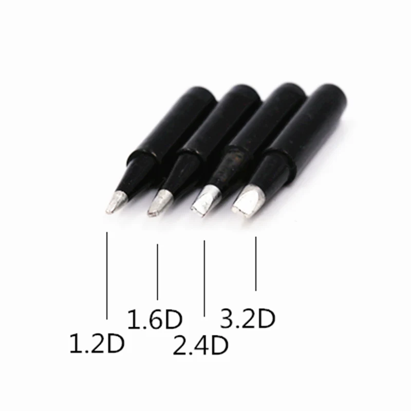 SZBFT Black 900M-T-1.2D 1.6D 2.4D 3.2D Series Horseshoe type iron head Welding tip Soldering free shipping | Инструменты