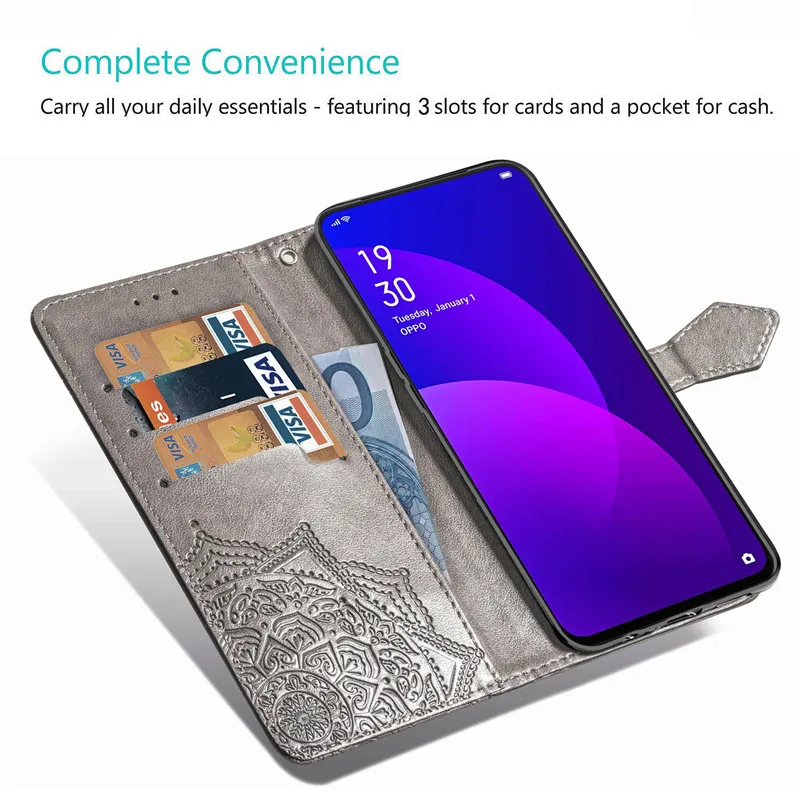 Чехол с откидной крышкой для телефона OPPO F11 Pro новый качественный защитный чехол
