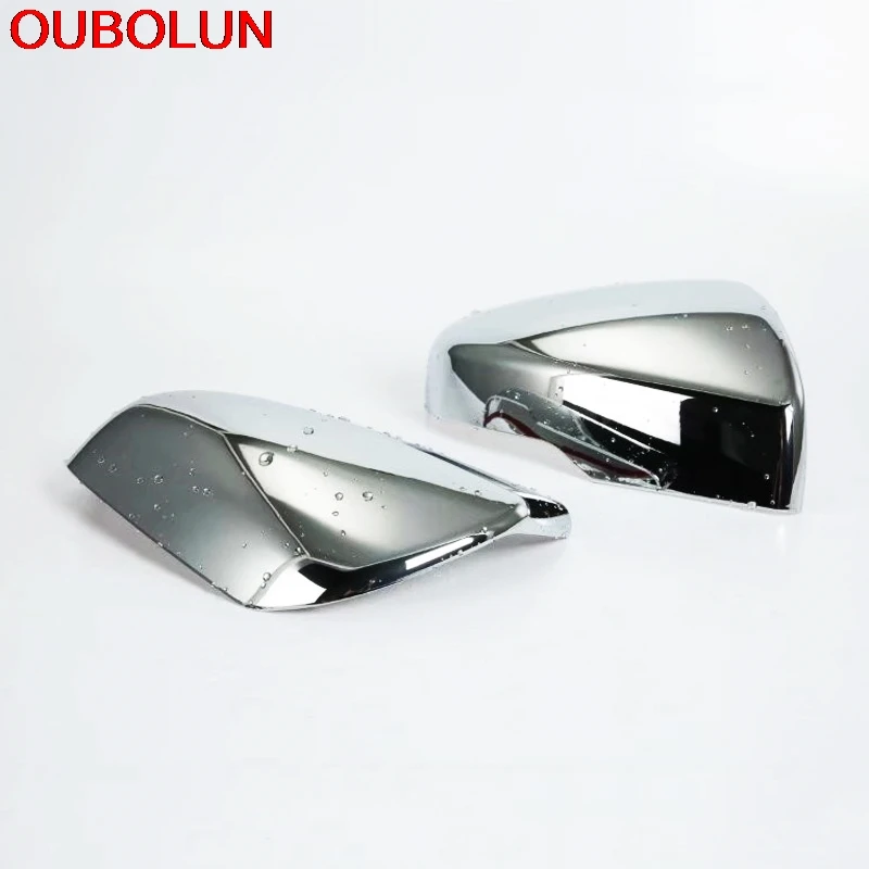 OUBOLUN 2 шт. для Subaru XV Crosstrek Impreza 2017 2018 2019 ABS хром заднего вида боковой двери зеркало