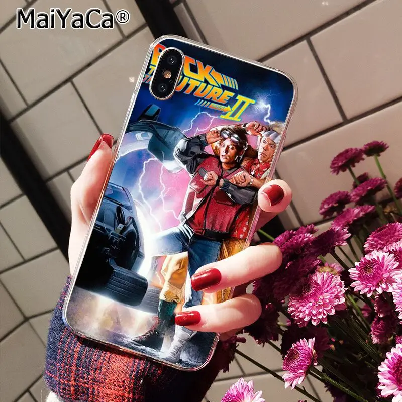 Чехол для телефона MaiYaCa с задней частью в будущем delean Time Machine для iphone 11 Pro 11Pro Max 5 5Sx 6 7plus 8 8Plus X XS MAX XR