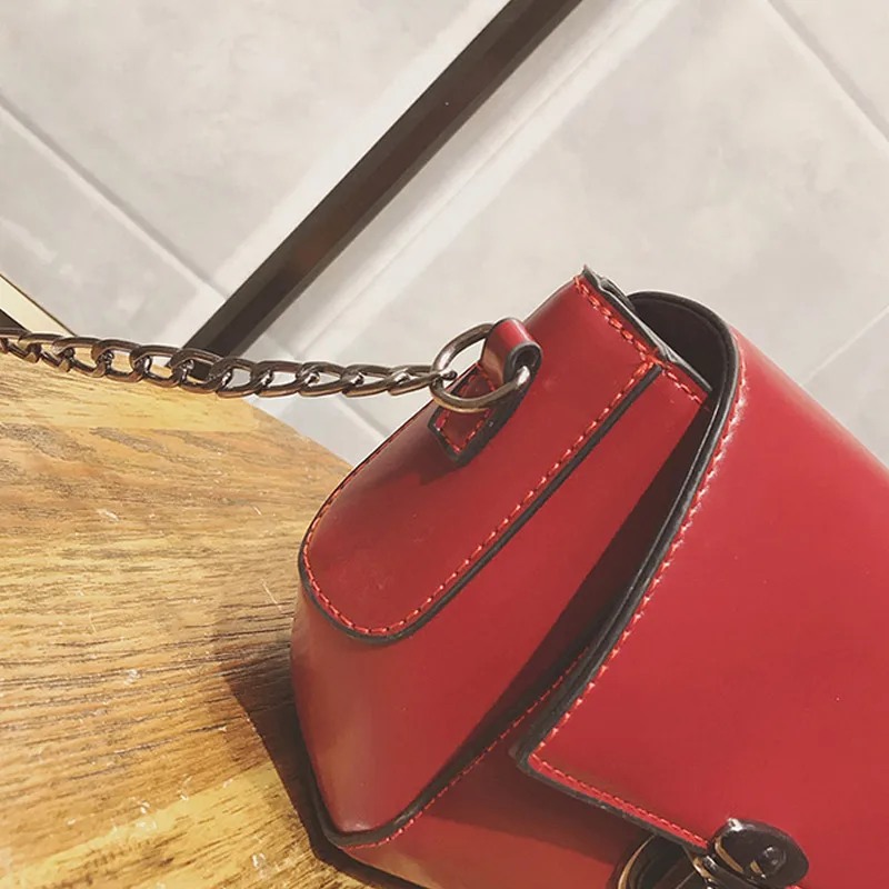 Женская винтажная сумка-мессенджер кожаная повседневная сумка через плечо с