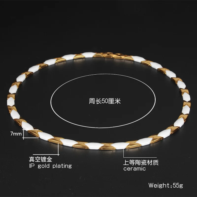 

New Fashion Titanium Steel Stainless Steel Bell Clavicle Chain Necklace