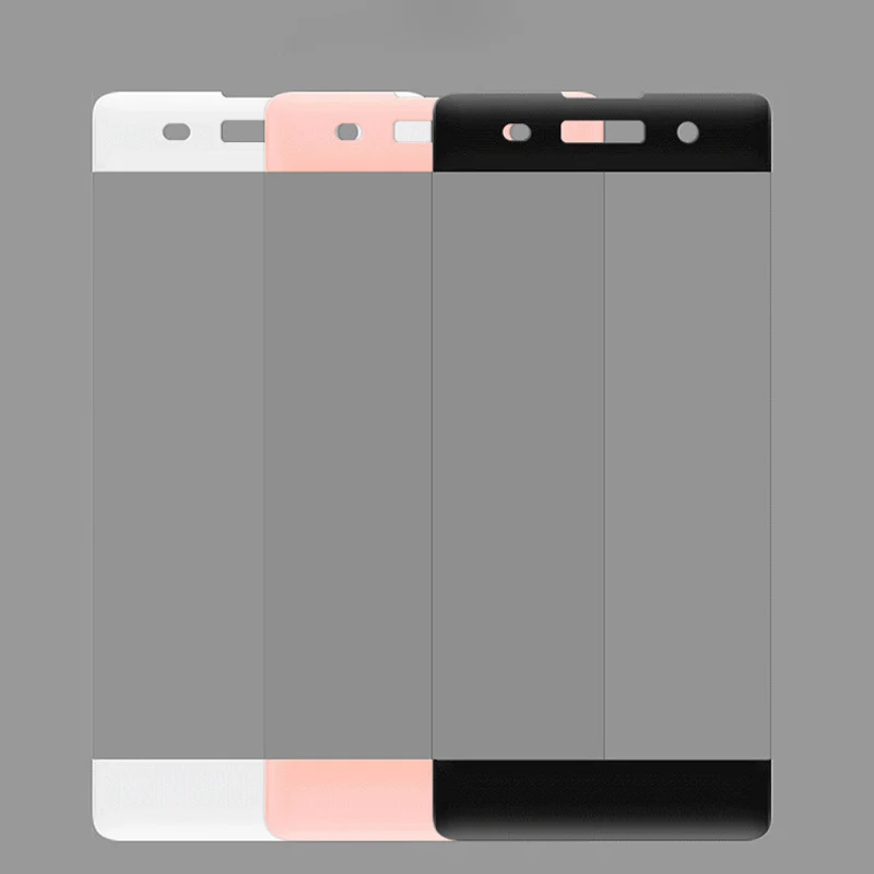 

3D Curved Edge Front Full Tempered Glass For Sony Xperia Xa F3111 Full Screen Protector For Sony Xperia Xa F3111 F3113 F3115