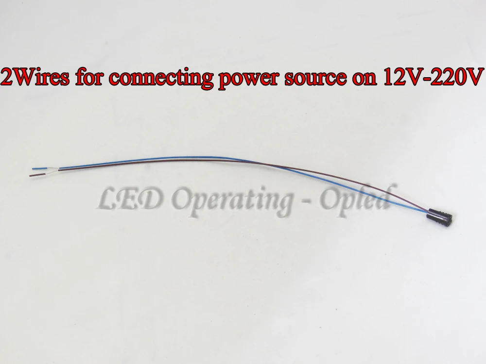Сохранить 5 шт. высокое качество цоколем G4 провода питания для AC / DC12V AC85 ~ 265 В из