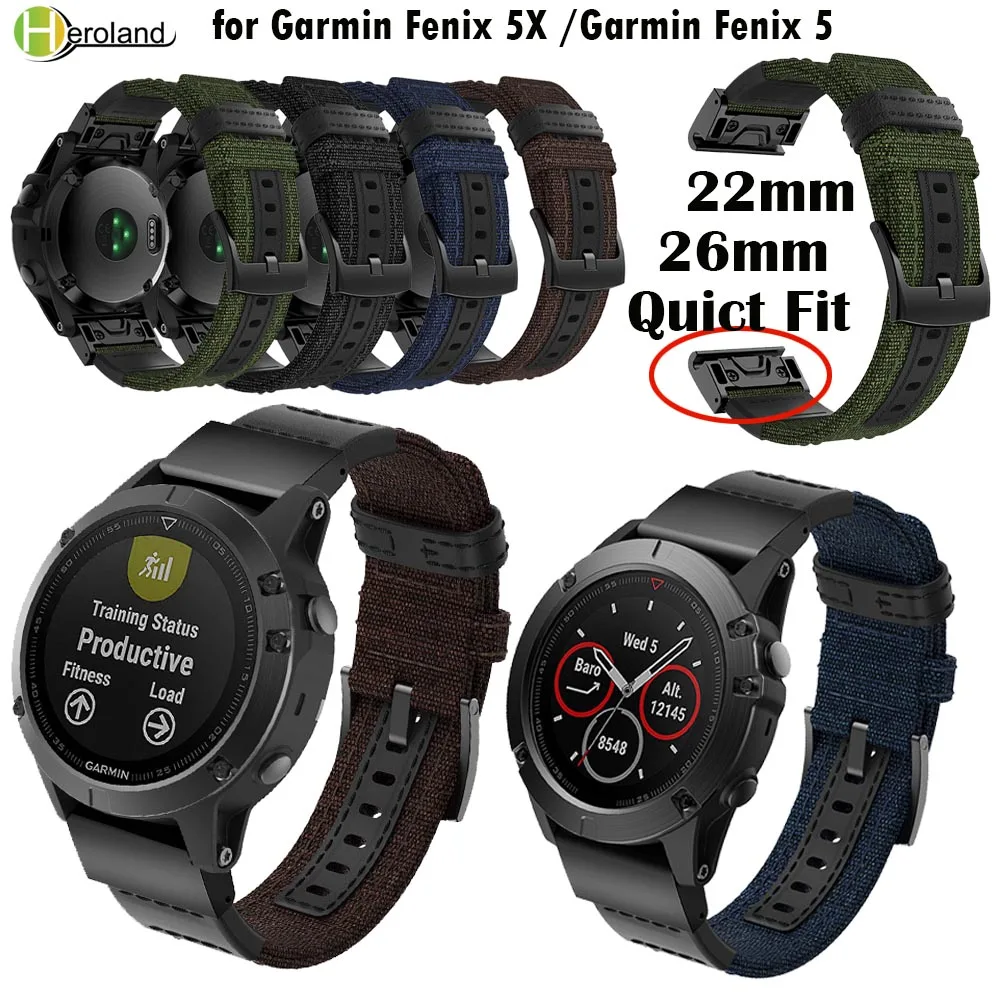 Ремешок для смарт часов Garmin Fenix 5X /5X Plus/Fenix 3/3 HR/Fenix 5/935 26 мм|Ремешки часов| |
