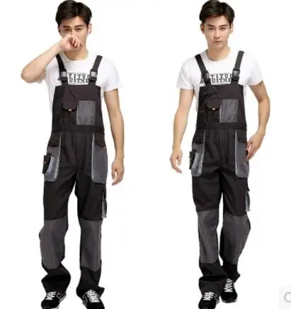 S 4XL! Лидер продаж 2017 новая мужская одежда цельнокроеный комбинезон для работы