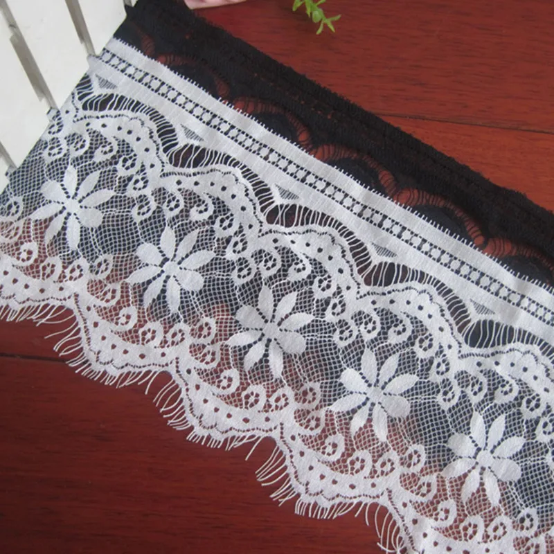 Ультратонкая нейлоновая кружевная ткань 3 ярда ширина 13 см|sewing accessories|embroidered lace