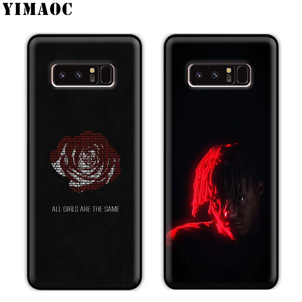 YIMAOC Juice WRLD 999 Soft Silicone Case for Samsung Galaxy Note 10 Plus 9 8 A9 A8 A6 2018 A5 A3 2017 2016 |