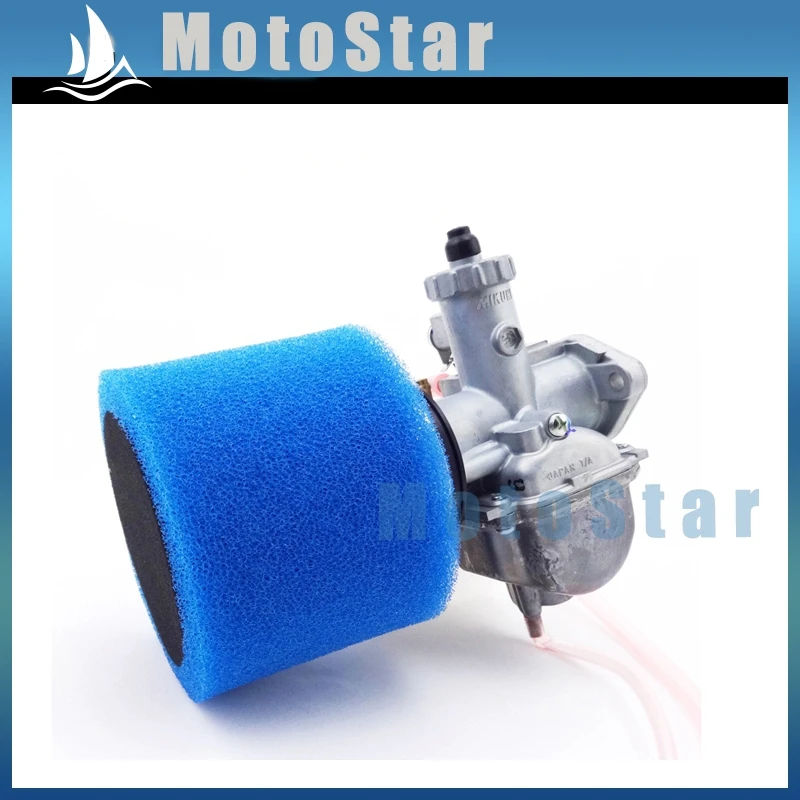 Карбюратор VM22 Carb 26 мм Mikuni + синий воздушный фильтр для двигателя 110cc 125cc 140cc Lifan XR50