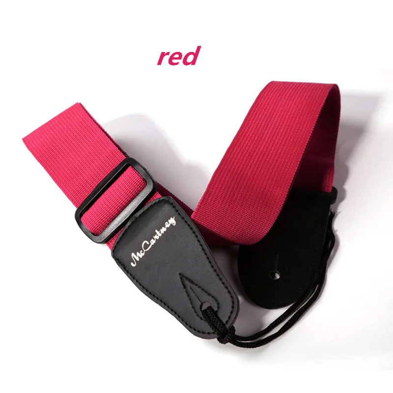 Высококачественный ремешок для акустической электрогитары кожаный бас-гитары