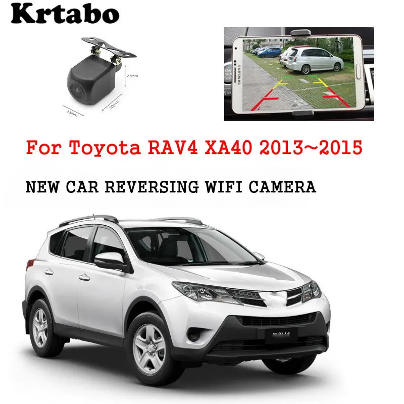 Автомобильная беспроводная камера заднего вида для Toyota RAV4 XA40 2013 ~