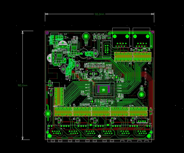 

Industrial Ethernet Switch Module 5 Ports Unmanaged10/100/1000mbps PCBA board OEM Auto-sensing Ports PCBA board OEM Motherboard