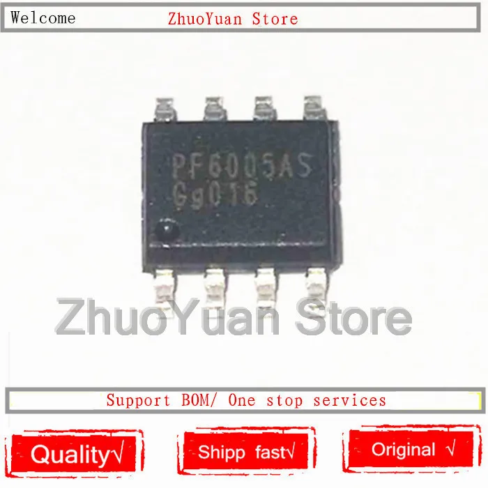 10 шт./лот 100% Новый оригинальный чип PF6005AS PF6005 SOP-8 IC в наличии | Электроника