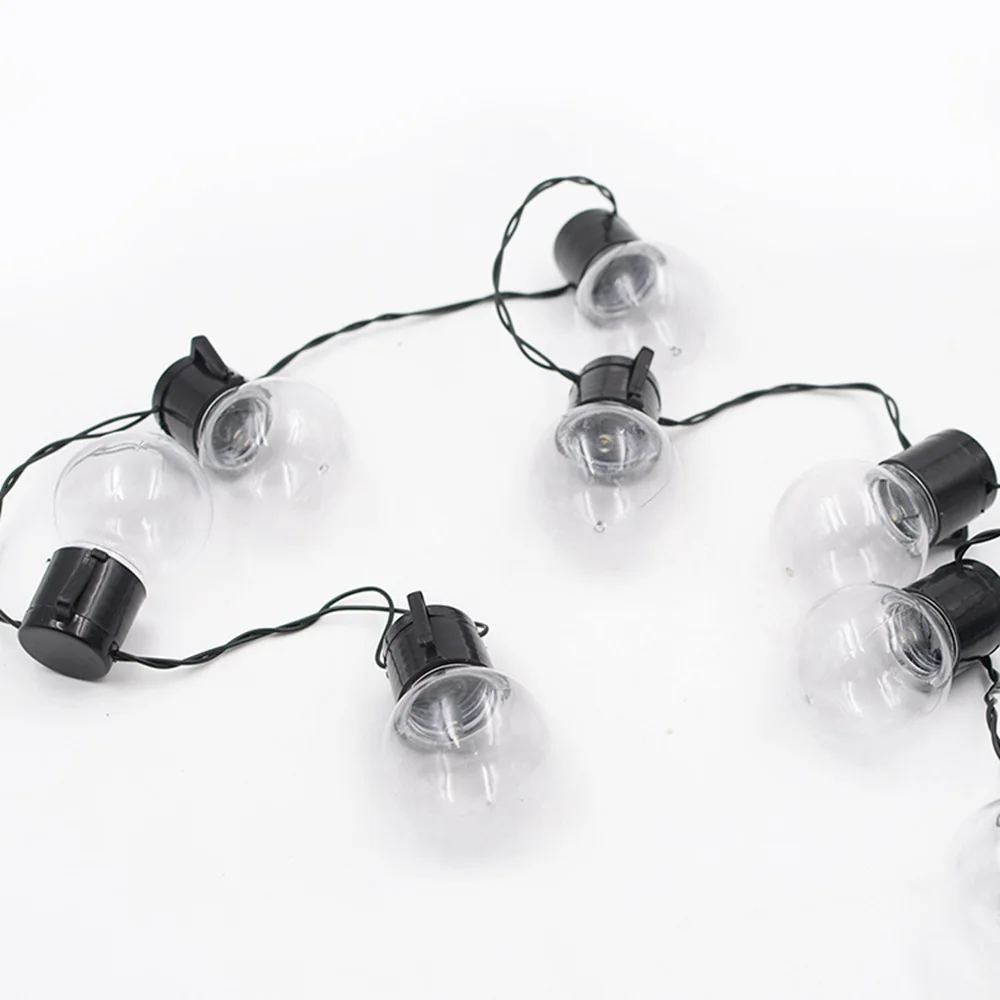 Светодиодная гирлянда с 20 круглыми Шарами на солнечной батарее Сказочная