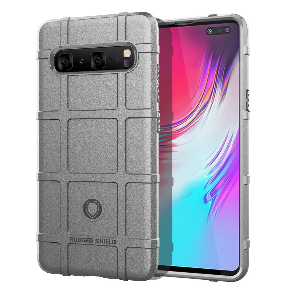 On For Galaxy M30 S10 Plus lite S8 S8Plus case coque Luxury TPU Shockproof Rugged Shield for Samsung A40 A50 A70 |