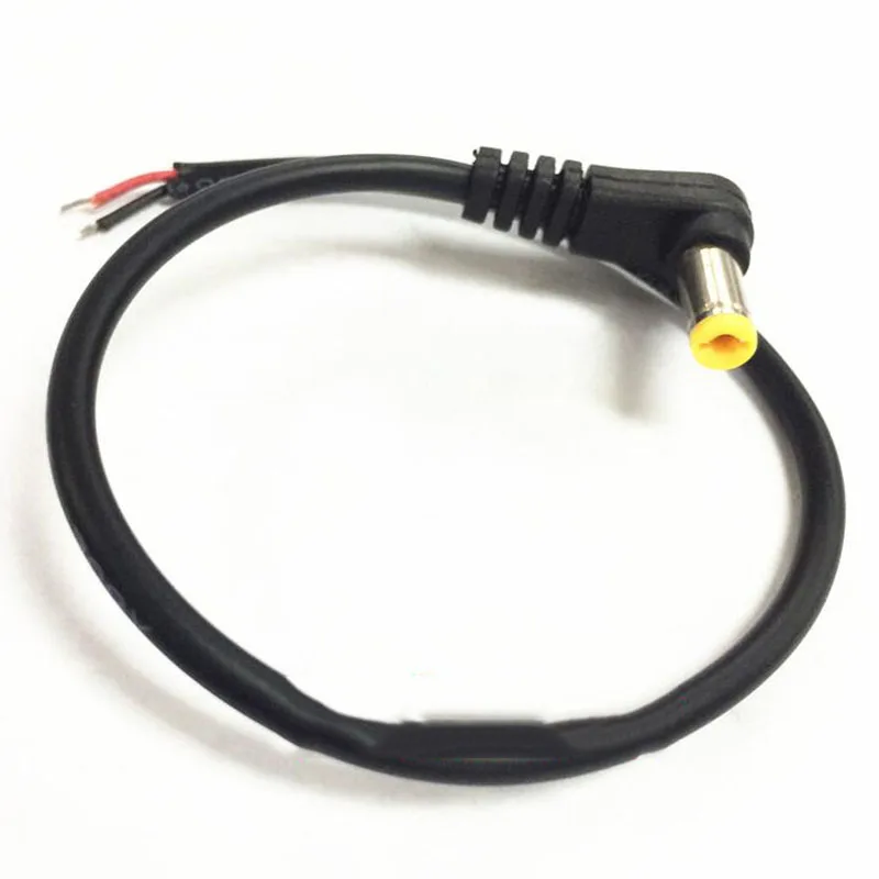 12V 3A DC разъем питания 90 градусов 5 5*2 1 50 см мм 2 кабель шт.|12v dc power cable|power plug cabledc cable |