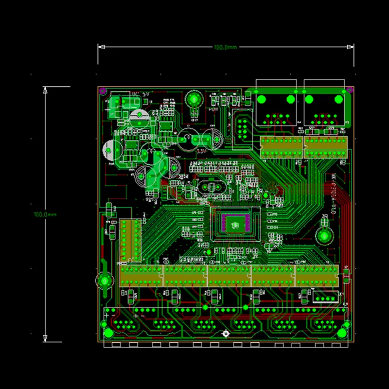 

Industrial Ethernet Switch Module 5 Ports Unmanaged10/100/1000mbps PCBA board OEM Auto-sensing Ports PCBA board OEM Motherboard