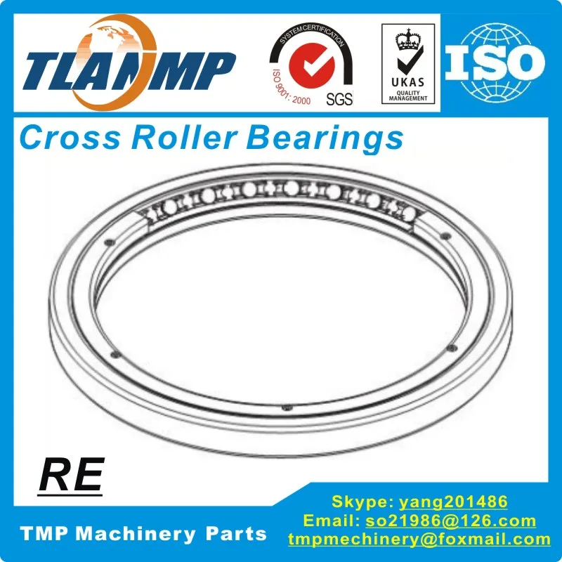 RE9016UUCC0 P5 TLANMP перекрёстные роликовые подшипники (90x130x16 мм) тонкий секционный