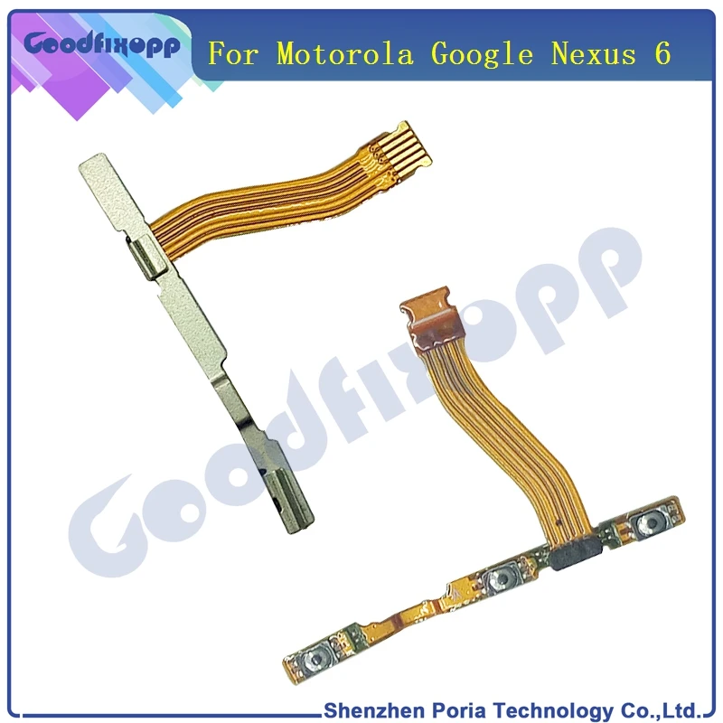 100% Новый оригинальный кабель для Motorola Moto Google 6 Nexus XT1100 XT1103 кнопка включения и