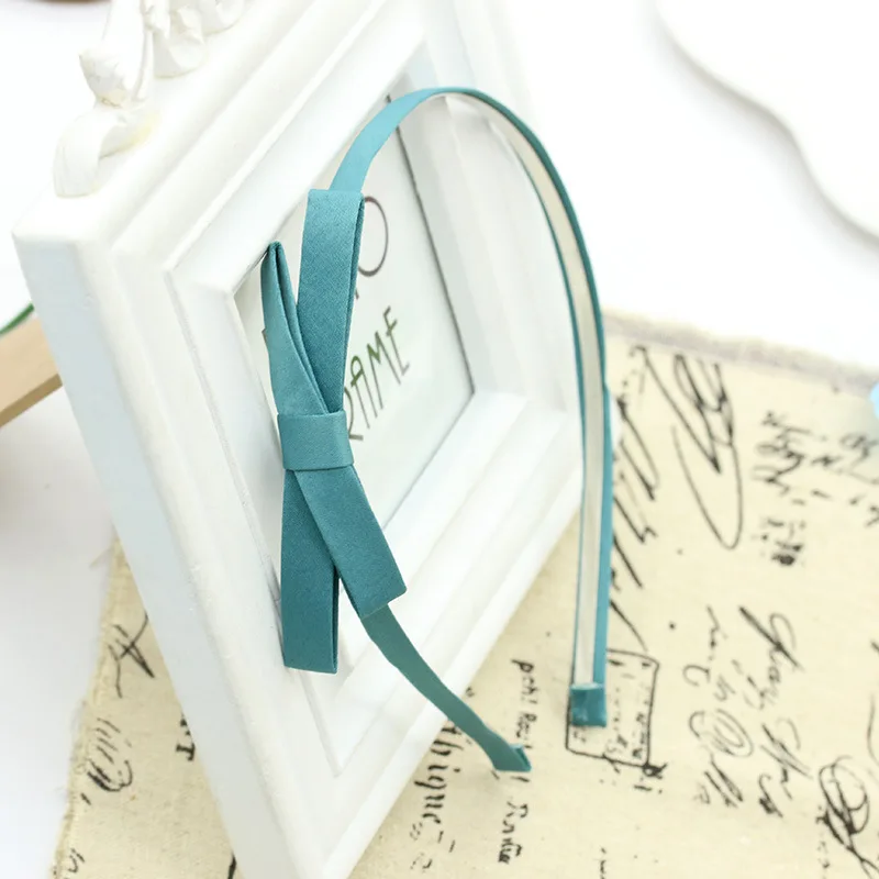 1 шт. милая повязка на голову с галстуком-бабочкой простая лента для волос бантом