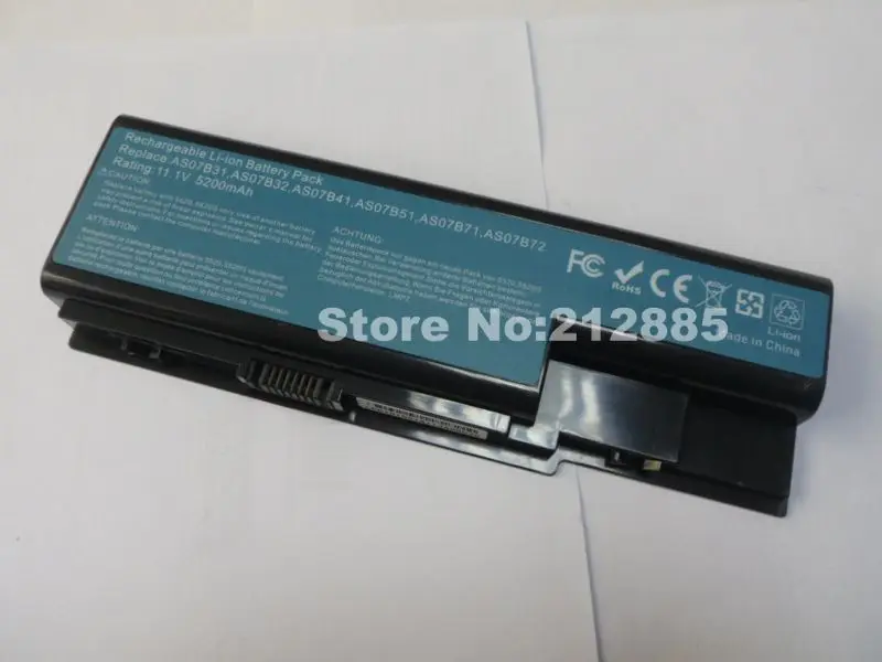 Аккумулятор Для ноутбука eMachines E510 E520 G420 G520 G620 G720 Шлюз MD7801u AS07B31 AS07B41 AS07B51 AS07B61 AS07B71 |