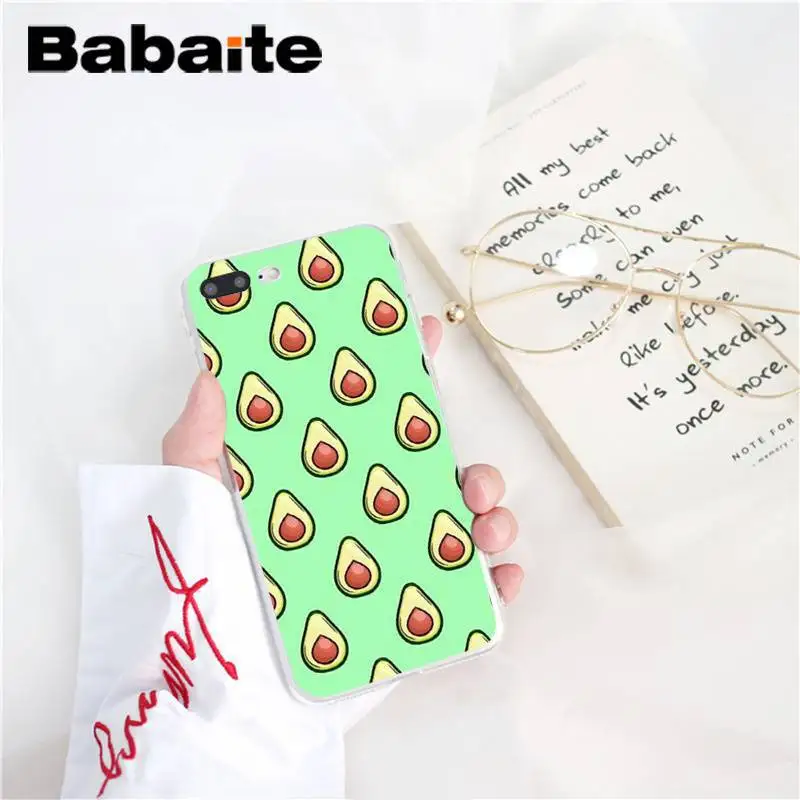Babaite чехол с принтом авокадо мягкий чехол для телефона для iPhone 8 7 6 6S Plus 5 5S SE XR X XS MAX 10 11 11pro 11promax Coque Shell