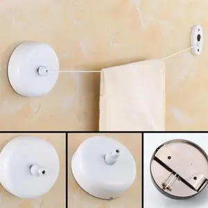 Переносная Выдвижная Веревка для белья из нержавеющей стали, для использования в помещении и на улице, сушилка для одежды, органайзер, сушилка для одежды, веревка