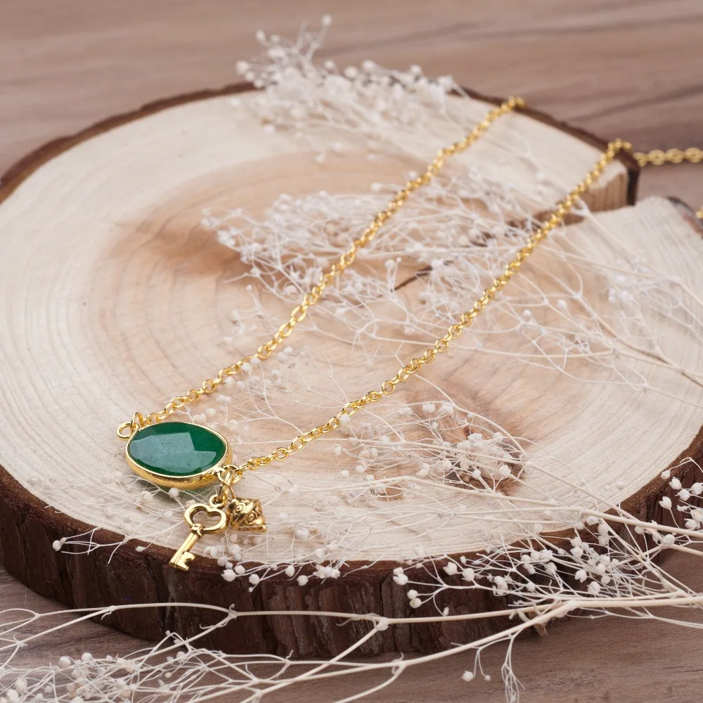 Doreen Box новинка модное ювелирное изделие ожерелье ручной работы золотой цвет