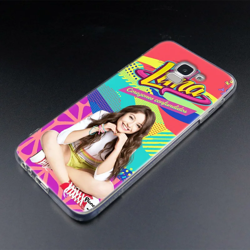 Прозрачный мягкий силиконовый чехол Soy Luna для Samsung Galaxy J2Pro J4 J6 J8 2018 J3 J5 J7 2016 2017 EU Prime