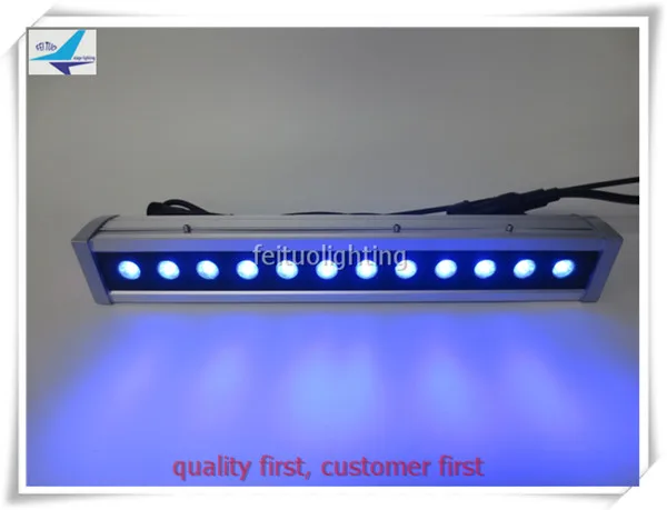 20 шт./лот Открытый 12*10 w светодиодные полосы Бар rgbw 4 in1 прожекторы quad свет бар