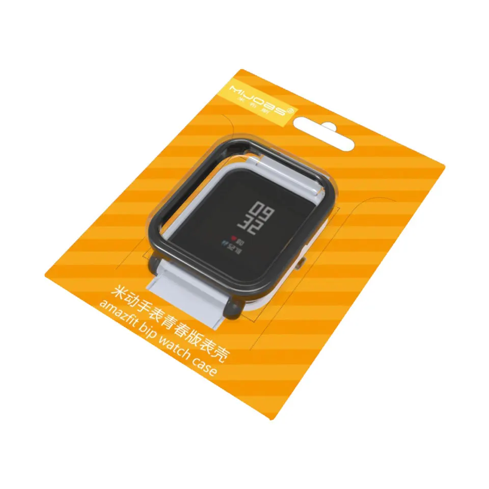 Для Amazfit ремешок Bip & защитный чехол набор силиконовый браслет напульсник бампер