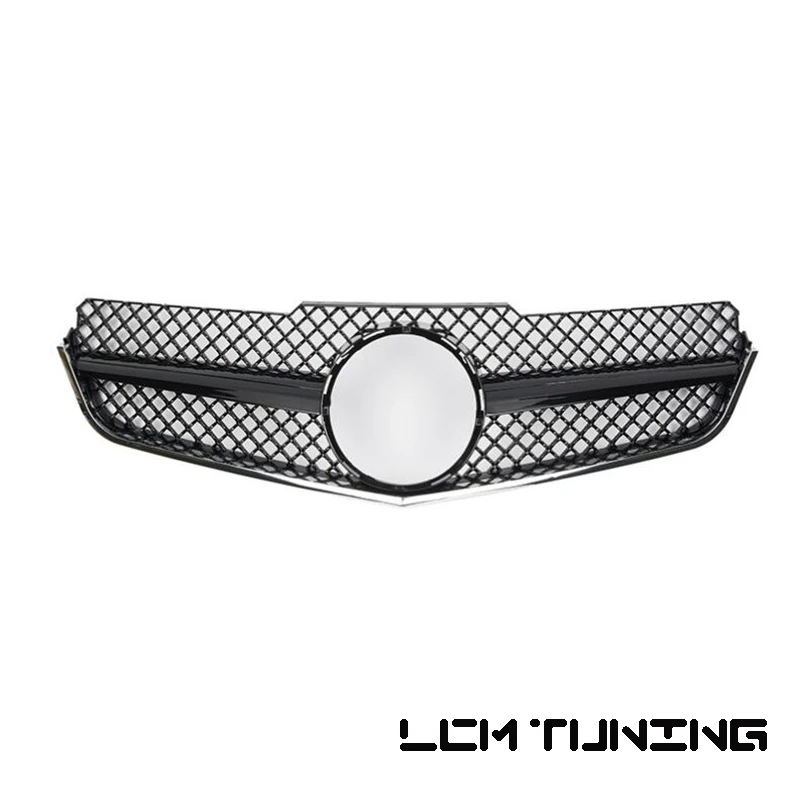 Передний бампер из АБС гоночная сетчатая решетка для Mercedes For Benz E class Coupe W207 SL C207 E260