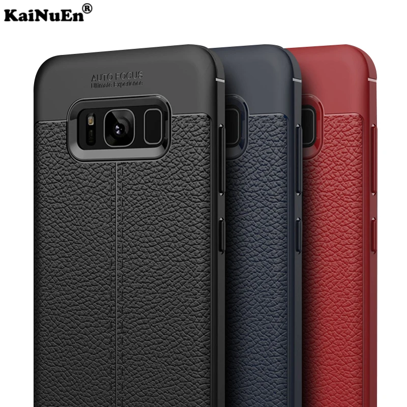 Роскошный мягкий ТПУ чехол KaiNuEn для задней крышки телефона samsung galaxy s8 s 8 plus