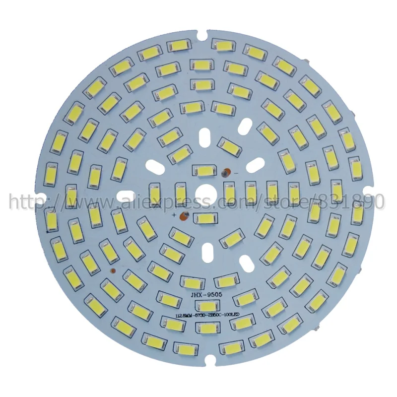 Светодиодный светильник SMD5730 220 В перем. Тока с алюминиевой пластиной 50 Вт 113/145