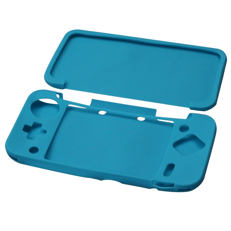 Мягкий силиконовый резиновый защитный кожаный чехол для нового 2DS XL консоли для kingd 2DS LL
