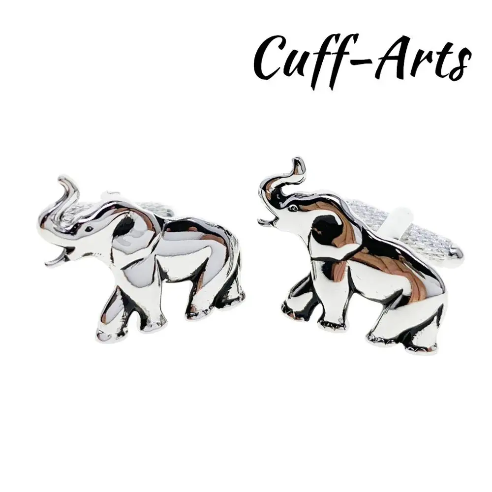 Запонки для мужчин запонки со слонами подарки бутон де Манш Gemelos Gemelli Spinki от Cuffarts