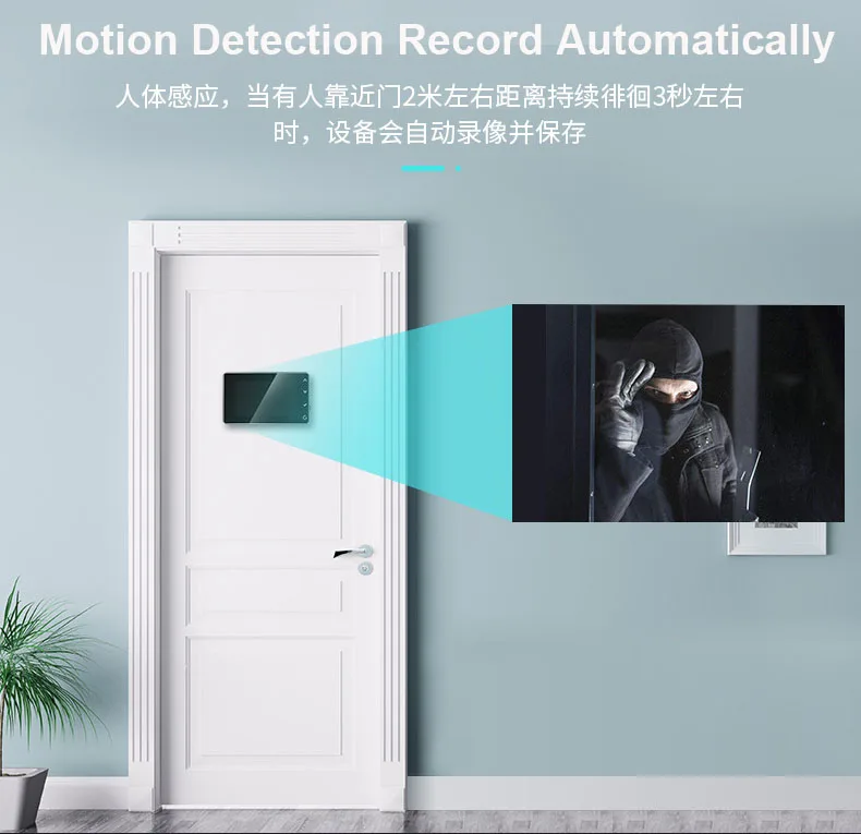 XinSiLu Новое поступление 1080P цифровой глазок домашний дверной звонок безопасности Поддержка макс 32 Гб 170 Угол обзора Обнаружение движения
