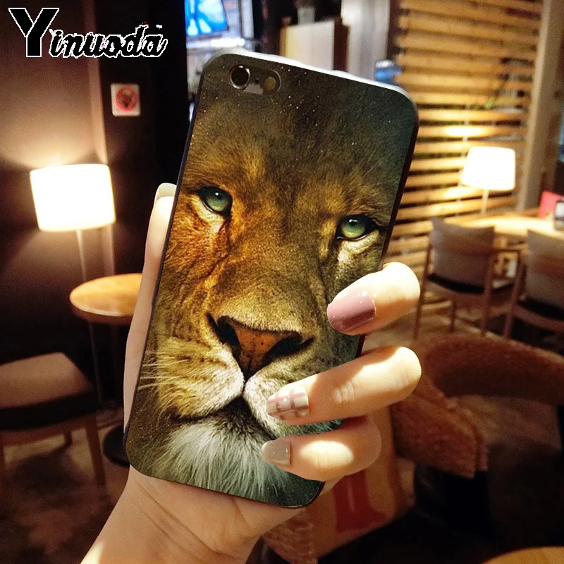 Yinuoda ASLAN LION THE CHRONICLES DIY Роскошный Высокий протектор на конце телефона чехол для iPhone
