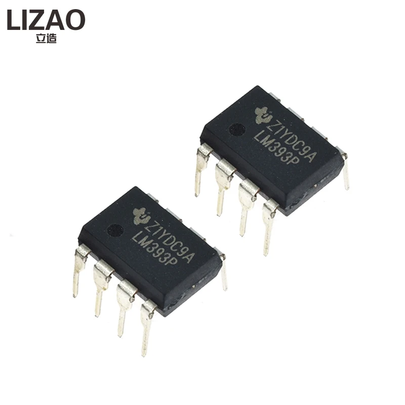 10 шт. новые и оригинальные двойные компараторы LM393P DIP8 LM393 DIP LM393N 393 8 IC низкой
