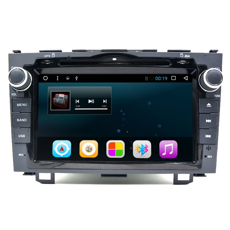Последние 2Din 4G WIFI BT SWC Android7.1 стерео радио для CRV плеер GPS Navi головное устройство Honda