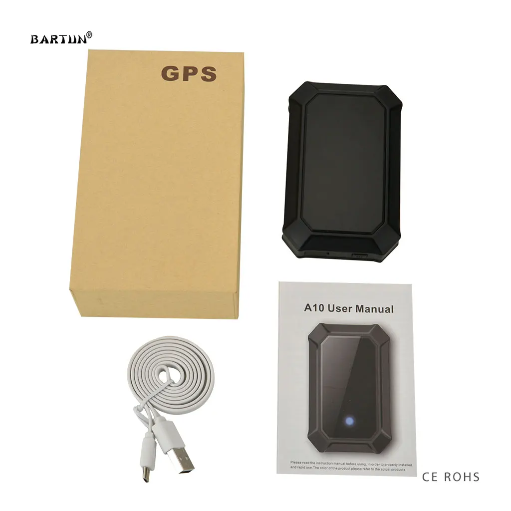GPS трекер A10 с поддержкой GSM 5000 мА · ч|GPS-трекеры| |