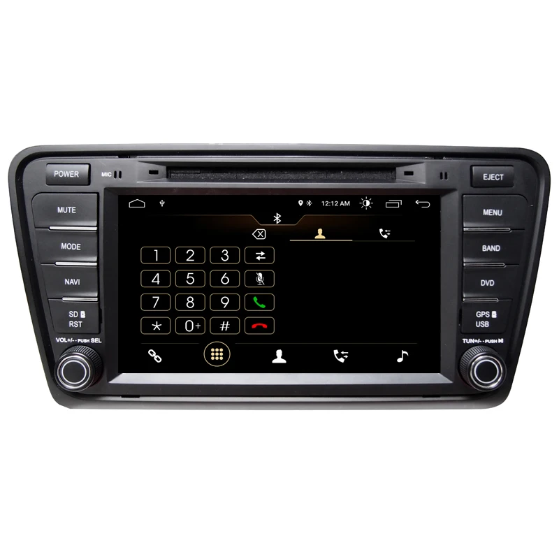 8 &quotHD сенсорный экран 1024*600 Android 7 1 автомобильный dvd плеер GPS навигационная система