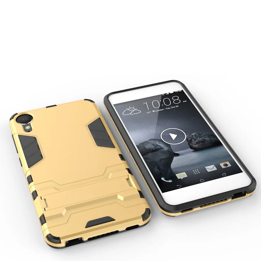 Armor Back Cover for HTC Desire 10 lifestyle Case 2 in 1 Style PC+TPU Fundas Kickstand Coque | Мобильные телефоны и